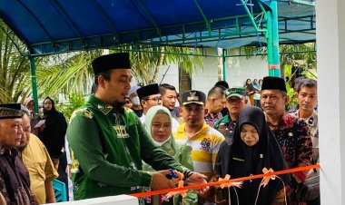 Bupati Inhu Resmikan Posyandu Gerbang Sari di Pematang Reba, Perkuat Layanan Kesehatan