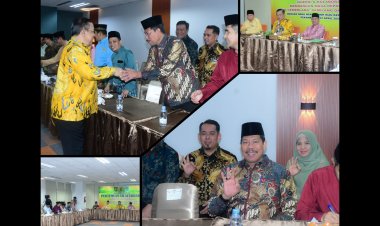 Bupati Bengkalis Hadiri Halal Bihalal FKPMR, Perkuat Sinergi Tali Berpilin Tiga di Riau