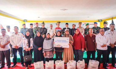 Pasar Murah Pertamina-LAMR Dumai Bantu 1.000 Warga, Sekda Apresiasi