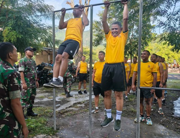 Garjas Periodik Kodim 0728 Wonogiri Tingkatkan Kebugaran Prajurit