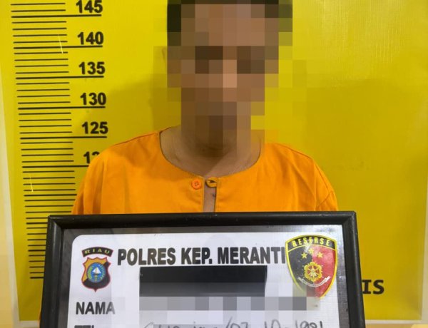 Polres Kepulauan Meranti Tangkap Guru Honorer Terduga Pencabulan Anak