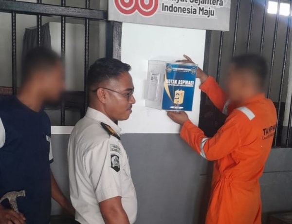 Rutan Ambon Hadirkan Kotak Saran di Tiap Blok, Perkuat Aspirasi Warga Binaan