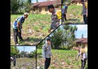 Polsek Kulim Bina Petani Singkong Dukung Ketahanan Pangan