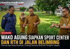 Wako Agung Bangun Sport Center dan RTH di Jalan Belimbing Pekanbaru