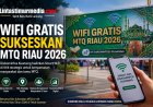 Diskominfos Kuansing Pasang WiFi Gratis untuk Sukseskan MTQ Riau 2026