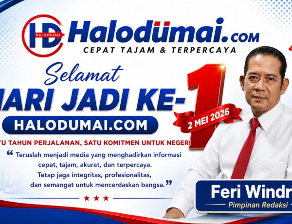 Halodumai.com 1 Tahun, Feri Windria Tegaskan Integritas Pers