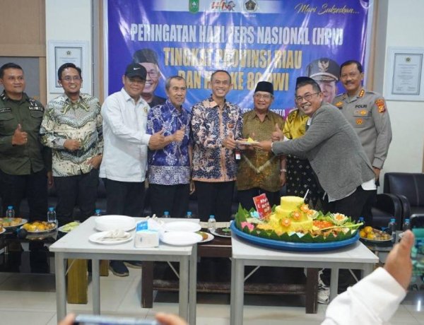 Pemko Dumai Hadiri HPN dan HUT ke-80 PWI Riau, Perkuat Sinergi Bersama Insan Pers