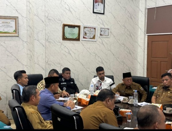 Bupati Zukri Hadiri Rakortekbang RKPD 2027 Pelalawan