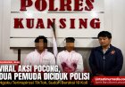 Demi Konten Viral TikTok, Dua Pemuda di Kuansing Berkostum Pocong dan Takuti Warga