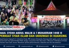Haul Syekh Abdul Malik dan 1 Muharram 1448 H Perkuat Syiar Islam di Kuansing