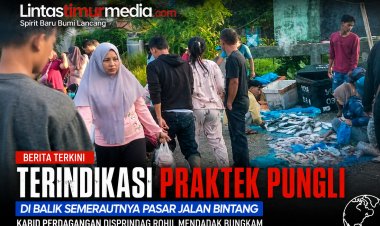 Dugaan Pungli Pasar Jalan Bintang, Kabid Rohil Bungkam