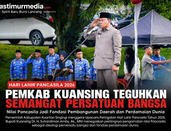 Kuansing Peringati Hari Lahir Pancasila 2026 dengan Khidmat