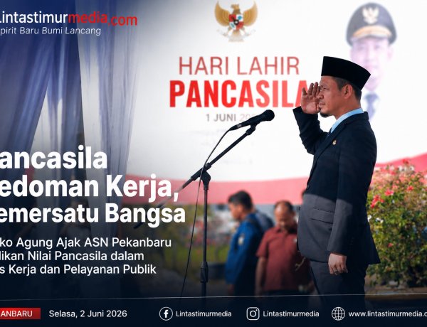 Wako Agung Nugroho Ajak ASN Pekanbaru Jadikan Pancasila Pedoman Etos Kerja dan Pelayanan Publik