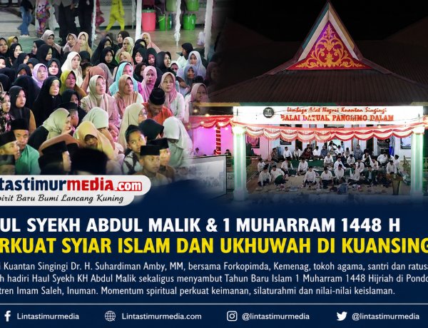 Haul Syekh Abdul Malik dan 1 Muharram 1448 H Perkuat Syiar Islam di Kuansing