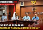 PWI Pusat Desak Hotman Paris Minta Maaf kepada Wartawan