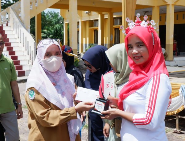 Yusriani SKM Sukses Pimpin GERMAS di Tanah Putih Rokan Hilir