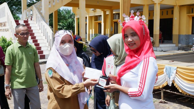 Yusriani SKM Sukses Pimpin GERMAS di Tanah Putih Rokan Hilir