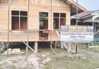 Siap Dihuni Dalam Waktu Dekat, Pembangunan RTLH Ibu Timah Dalam TMMD ke-129 Kodim 0313/KPR Capai Progres 80 Persen