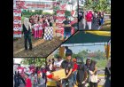 Jalan Santai HUT ke-81 RI Semarak di Desa Senggoro Bengkalis