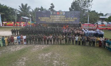 Tutup TMMD Ke-129 Kodim 0313/KPR, Kasdam XIX / TT  Berikan Apresiasi