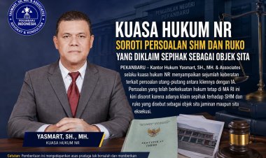 Kuasa Hukum NR Soroti Sita SHM dan Ruko