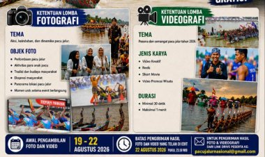 Abadikan Pacu Jalur 2026, Ada Lomba Foto dan Video Nasional dengan Hadiah Menarik