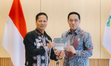 Muklisin dan Wamenkes Bahas Penguatan Kesehatan Kuansing