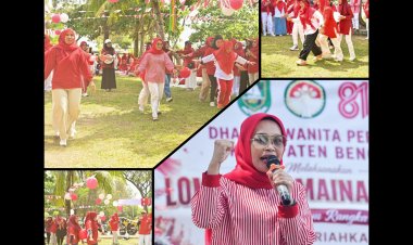 HUT Ke-81 RI, DWP Bengkalis Gelar Lomba dan Pererat Silaturahmi