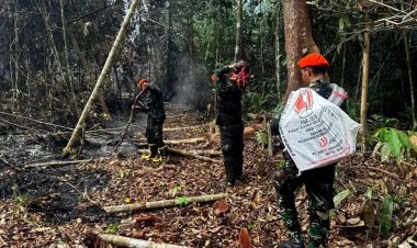 Kopasgat Kerahkan 3 Tim Tangani Karhutla Pelalawan