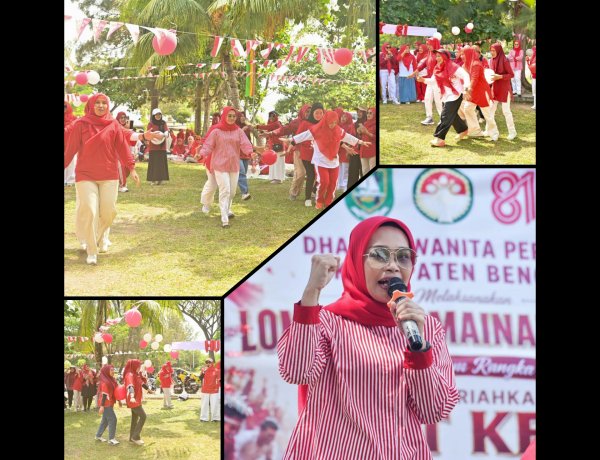 HUT Ke-81 RI, DWP Bengkalis Gelar Lomba dan Pererat Silaturahmi
