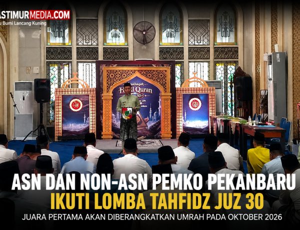 Lomba Tahfidz Juz 30 Pemko Pekanbaru Diikuti Puluhan ASN dan Non-ASN