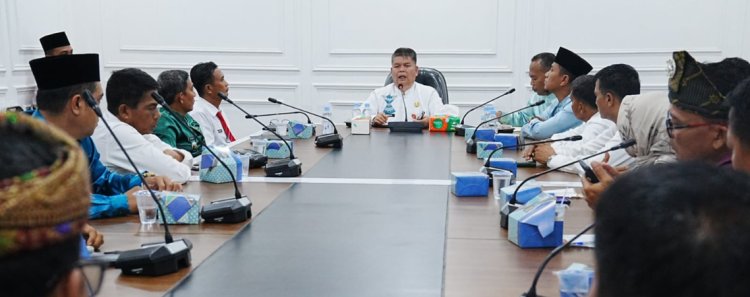 Rakor Camat se-Kuansing, Pj Sekda Minta Pemerintahan Satu Langkah dan Antisipasi Kekosongan Kades
