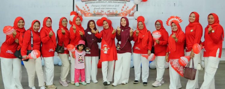 DWP Kuansing Semarakkan HUT RI ke-81 dengan Lomba Penuh Kekompakan