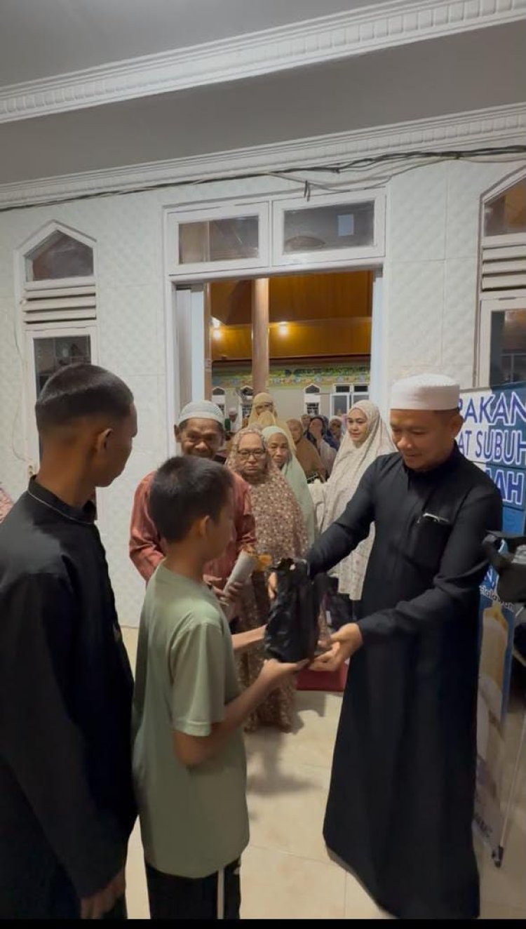 wakil Bupati Pelalawan Galakan Shalat Subuh Berjama'ah Dan Bersedekah